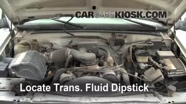 2000 GMC C3500 Sierra SL 7.4L V8 Extended Cab Pickup (2 Door) Transmission Fluid Add Fluid